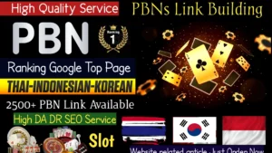 Korean Thai and Indo PBN backlinks